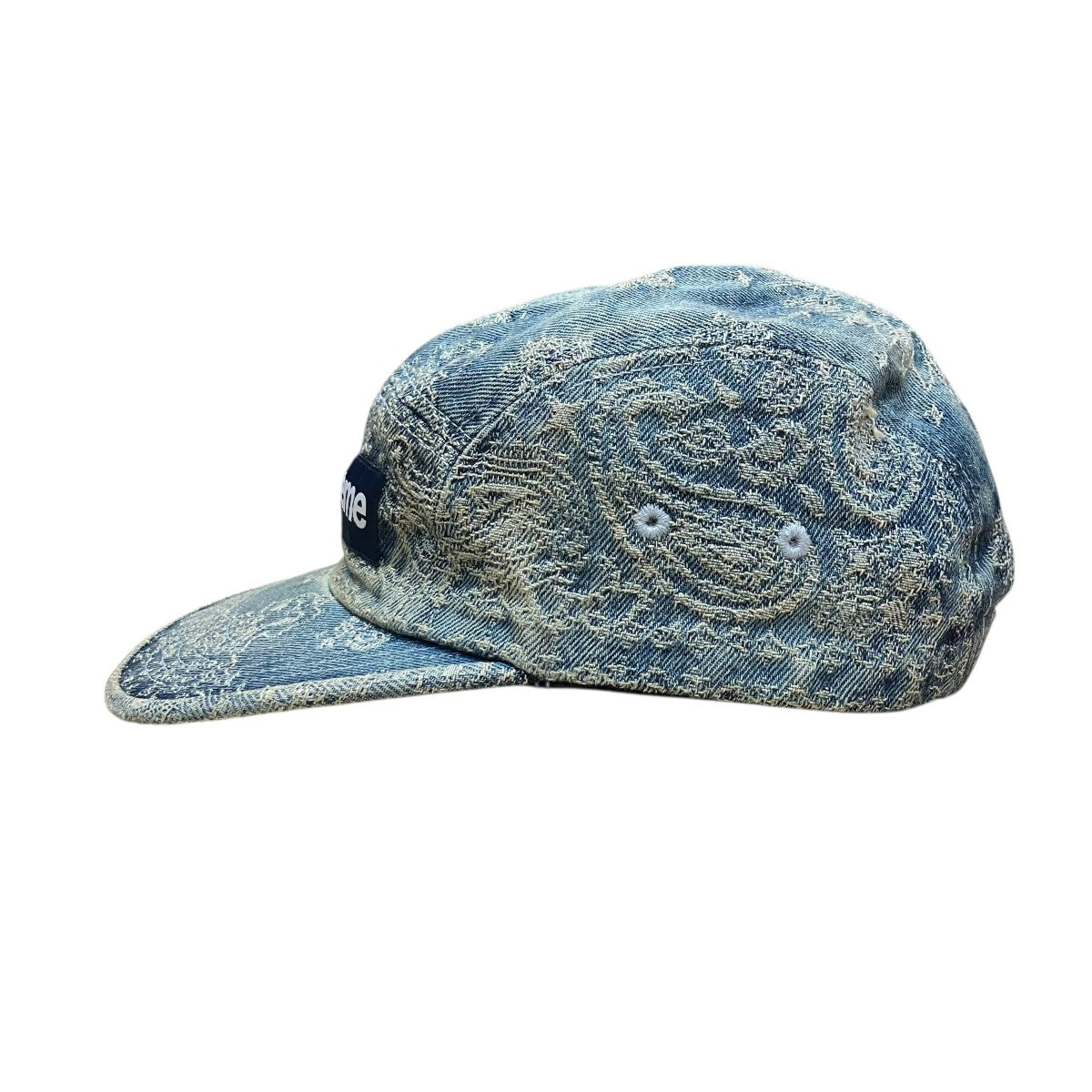 Supreme ロゴデニムキャップ 古着・中古-3枚目のアイテム画像