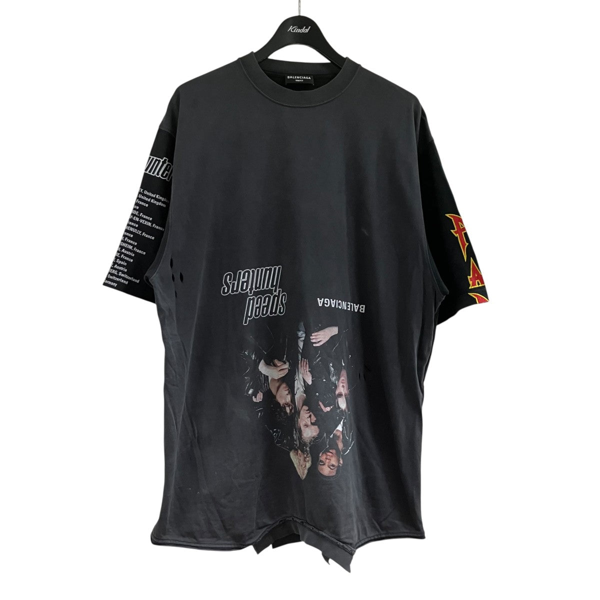 BALENCIAGA スピードハンタープリントTシャツ 古着・中古-1枚目のアイテム画像