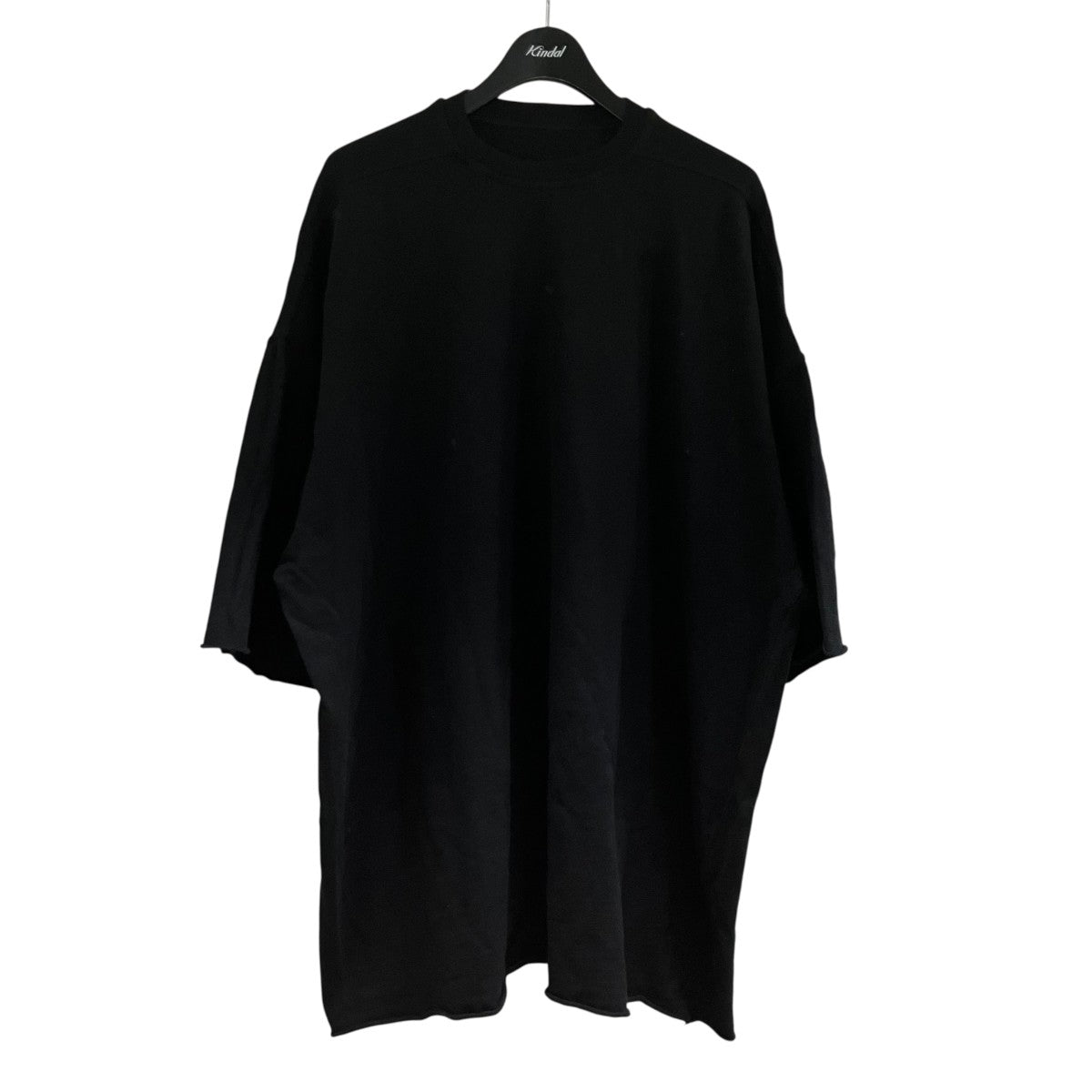 RICK OWENS オーバーサイズドハーフスリーブカットソー Tシャツ 古着・中古-1枚目のアイテム画像