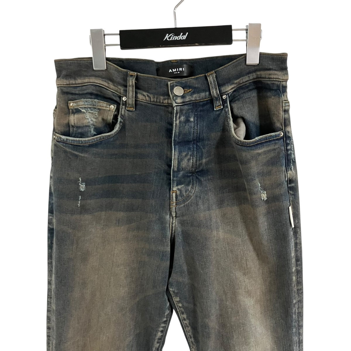AMIRI ダメージ加工デニムパンツ 古着・中古-2枚目のアイテム画像