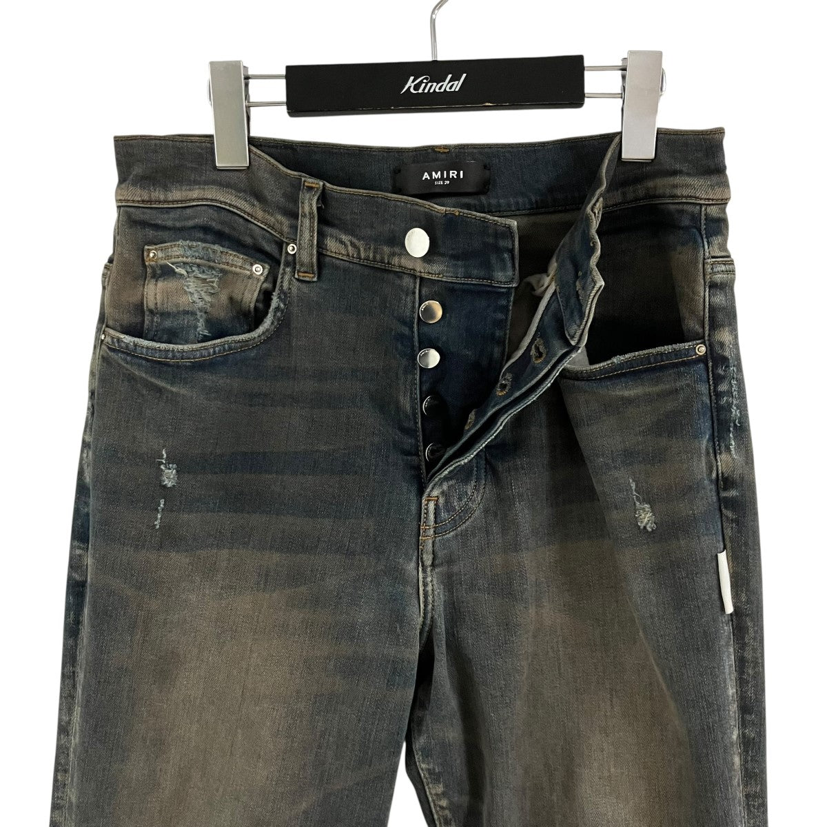 AMIRI ダメージ加工デニムパンツ 古着・中古-3枚目のアイテム画像
