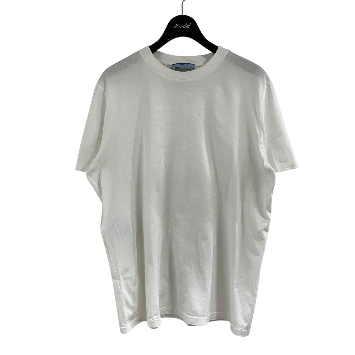 PRADA バックトライアングルプレートTシャツ 古着・中古-1枚目のアイテム画像