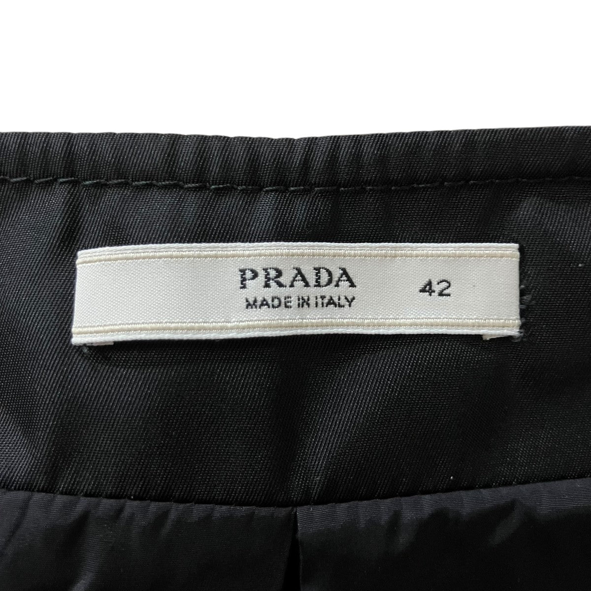 PRADA(プラダ) ナイロンスカート 81296 ブラック サイズ 42｜【公式