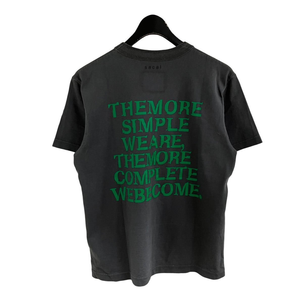 sacai バックプリントポケットTシャツ 古着・中古-3枚目のアイテム画像