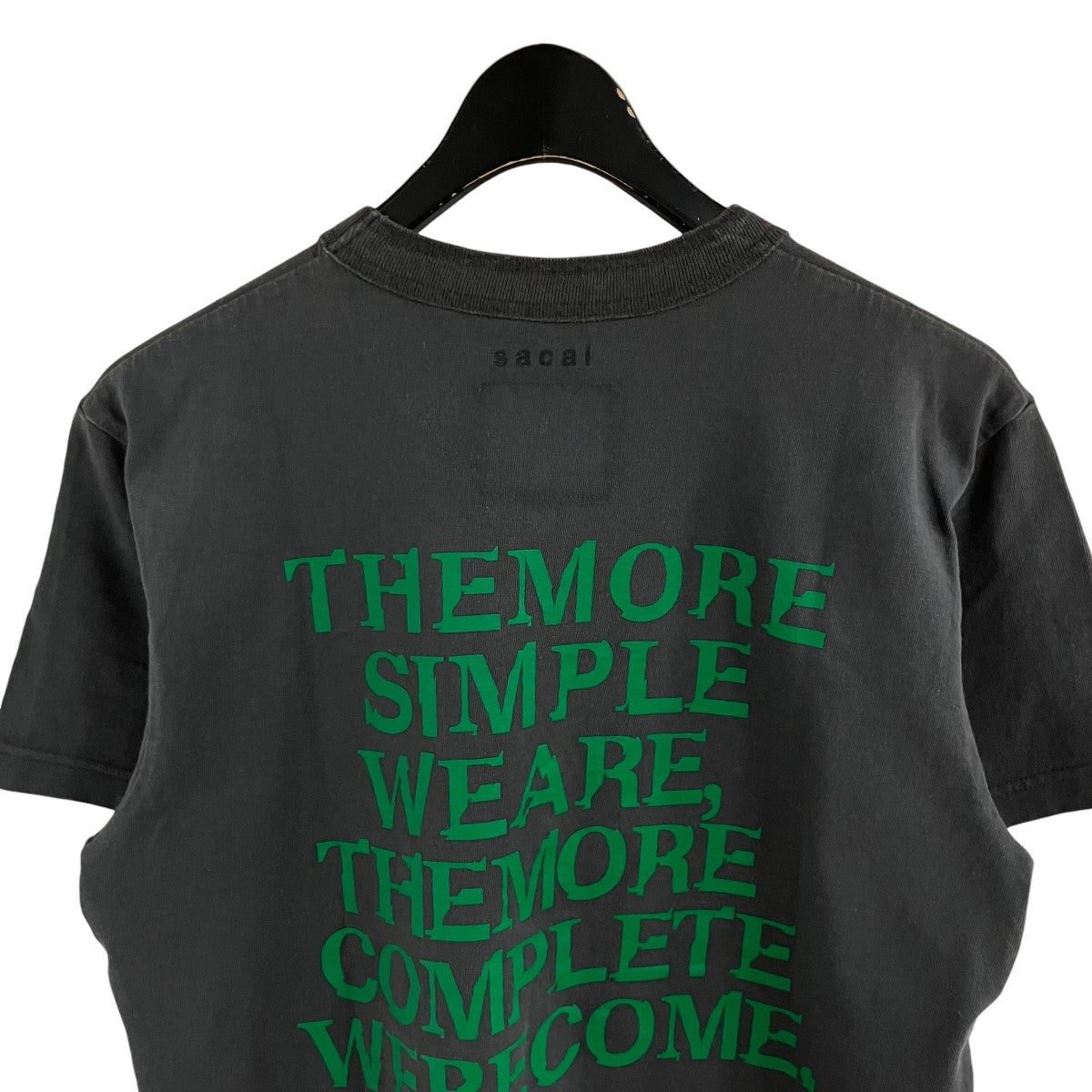 sacai バックプリントポケットTシャツ 古着・中古-4枚目のアイテム画像