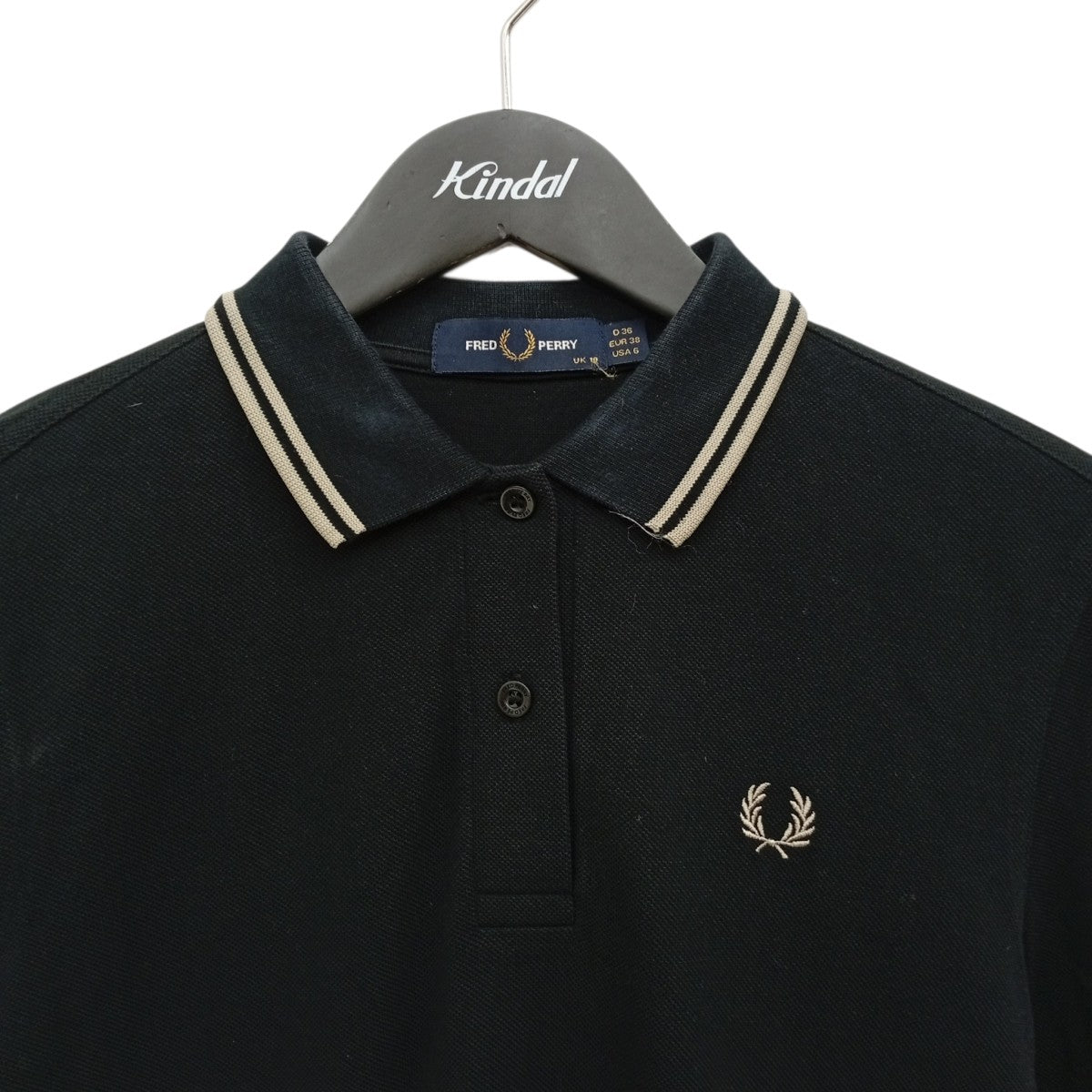 FRED PERRY ロングスリーブポロTG3636 古着・中古-7枚目のアイテム画像