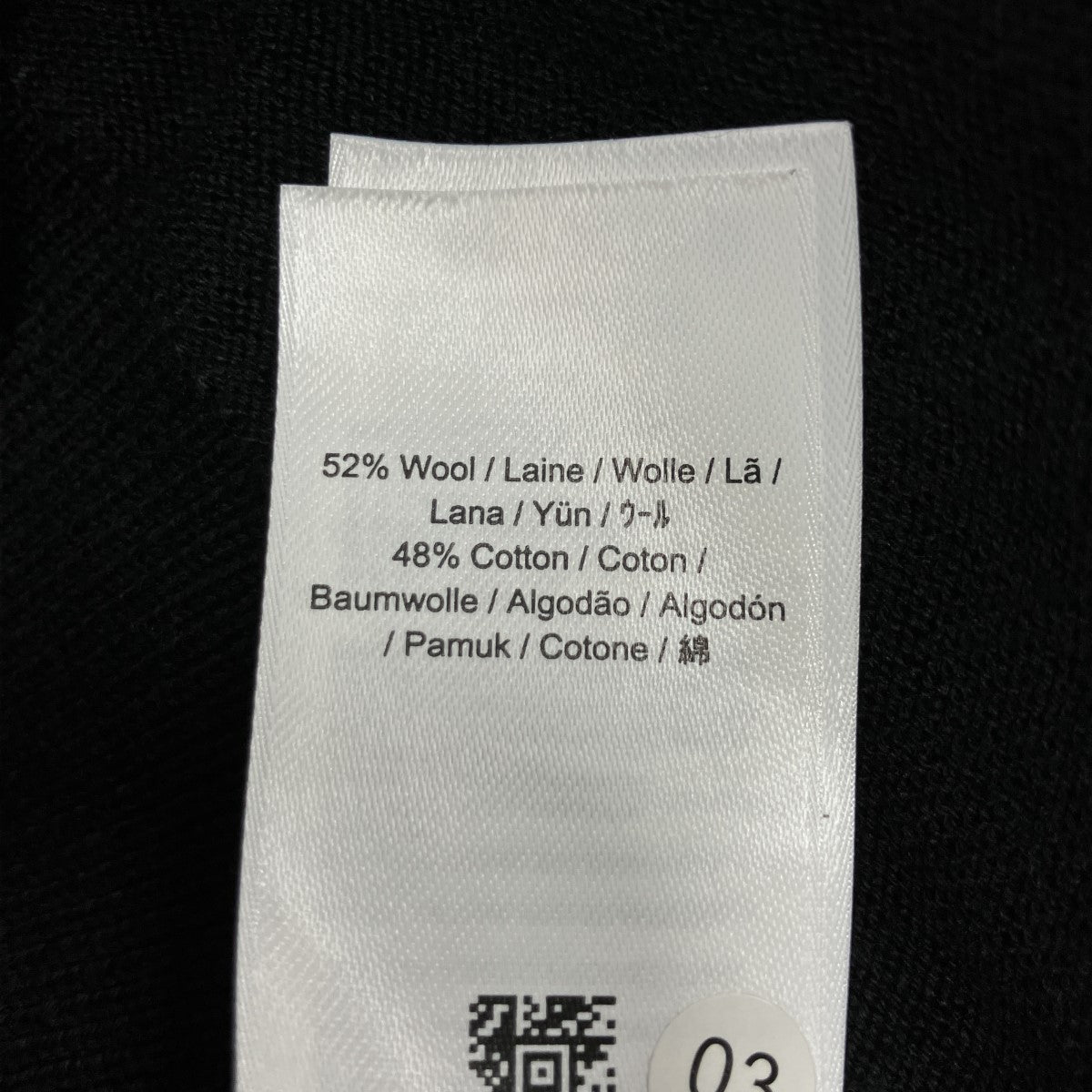 FRED PERRY ロゴエンブロイダリーカーディガン 古着・中古-6枚目のアイテム画像