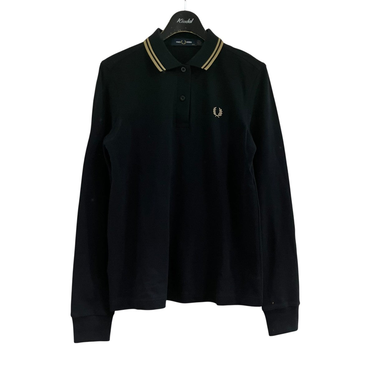 FRED PERRY ロゴエンブロイダリーポロシャツ 古着・中古-1枚目のアイテム画像