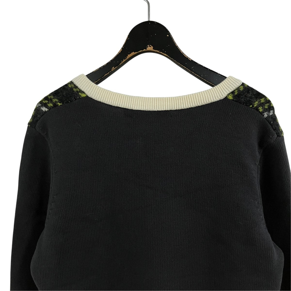 FRED PERRY クロップドニット セーター 古着・中古-4枚目のアイテム画像