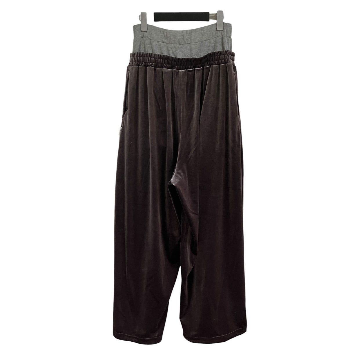 BASICKS レイヤードベロアパンツ 古着・中古-3枚目のアイテム画像