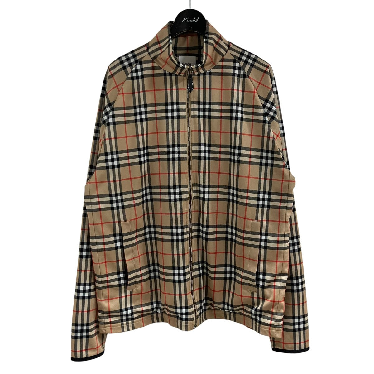 BURBERRY ノヴァチェックトラックジャケット 古着・中古-1枚目のアイテム画像