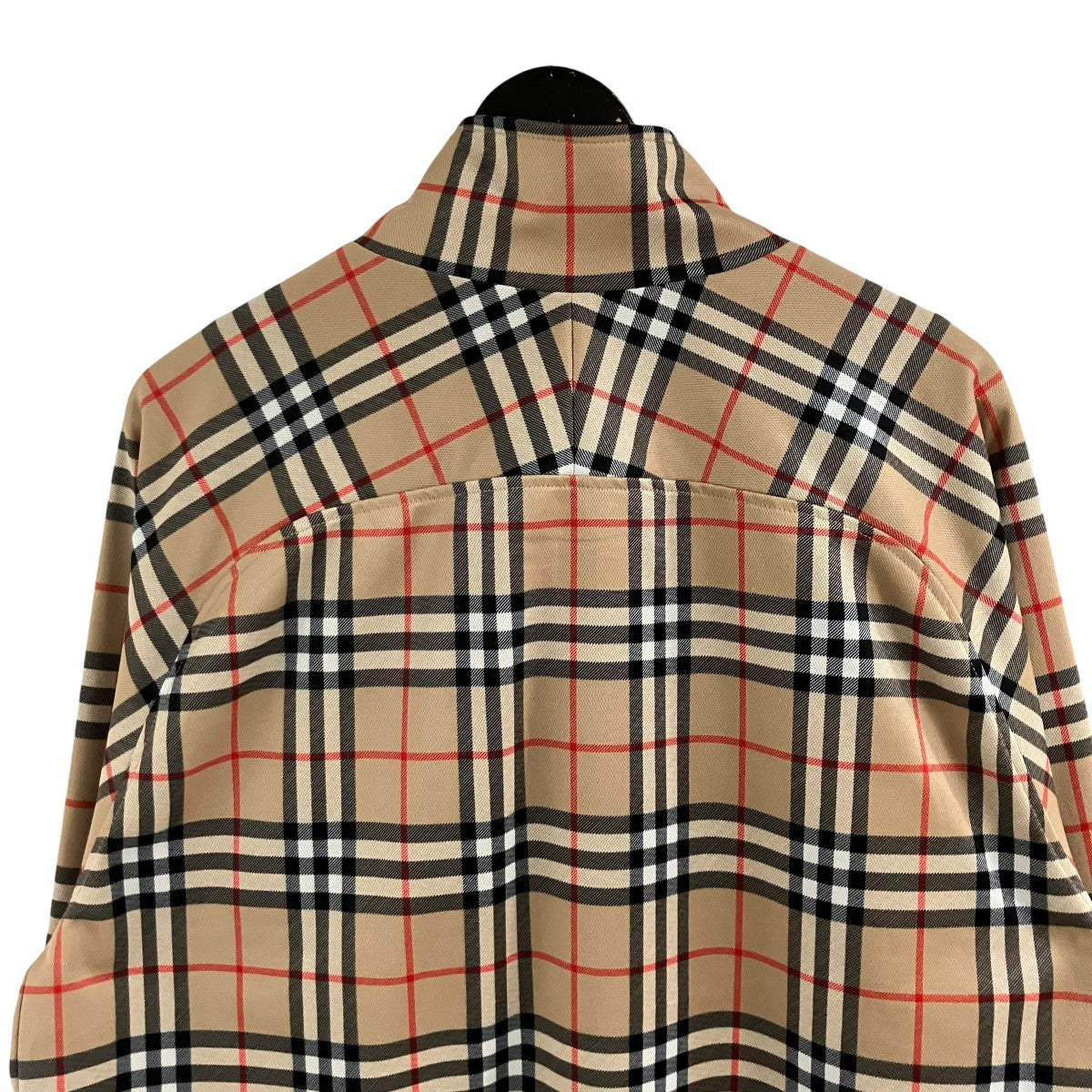 BURBERRY ノヴァチェックトラックジャケット 古着・中古-4枚目のアイテム画像