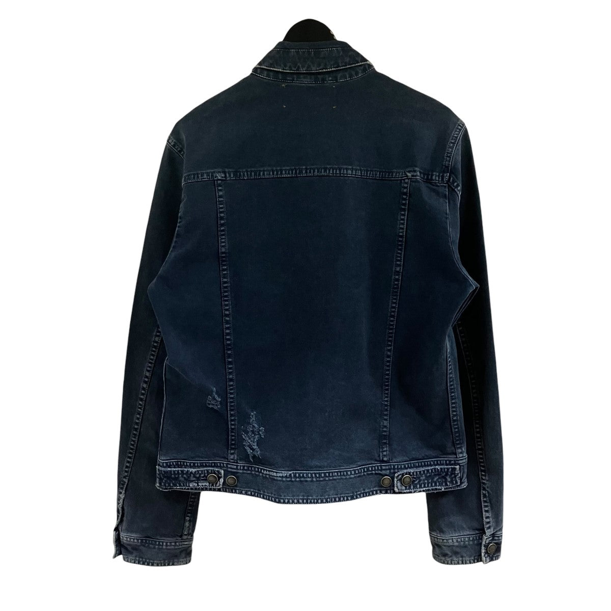 GALLIANO ダメージ加工デニムジャケット 古着・中古-3枚目のアイテム画像