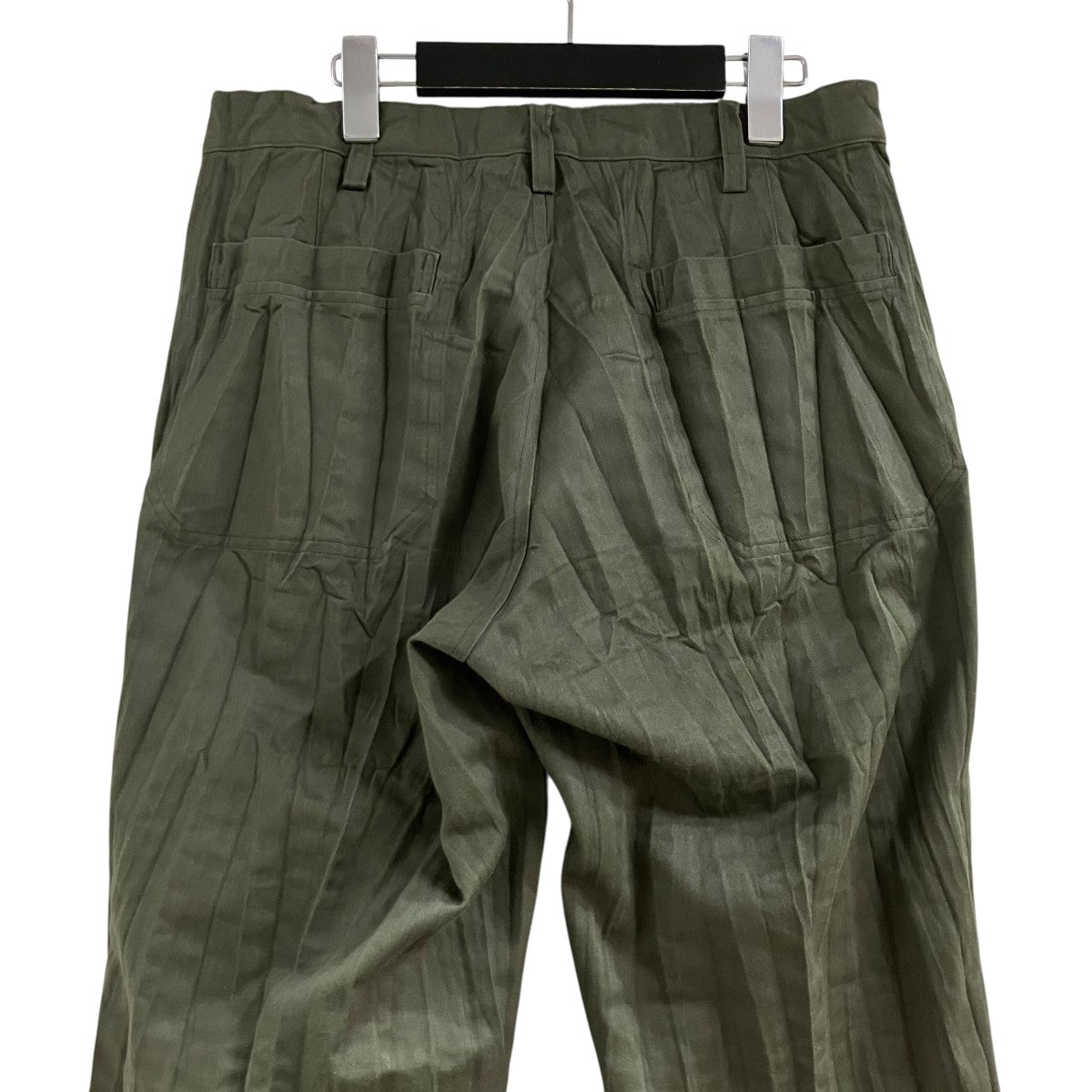ISSEY MIYAKE MEN シワ加工パンツ 古着・中古-4枚目のアイテム画像
