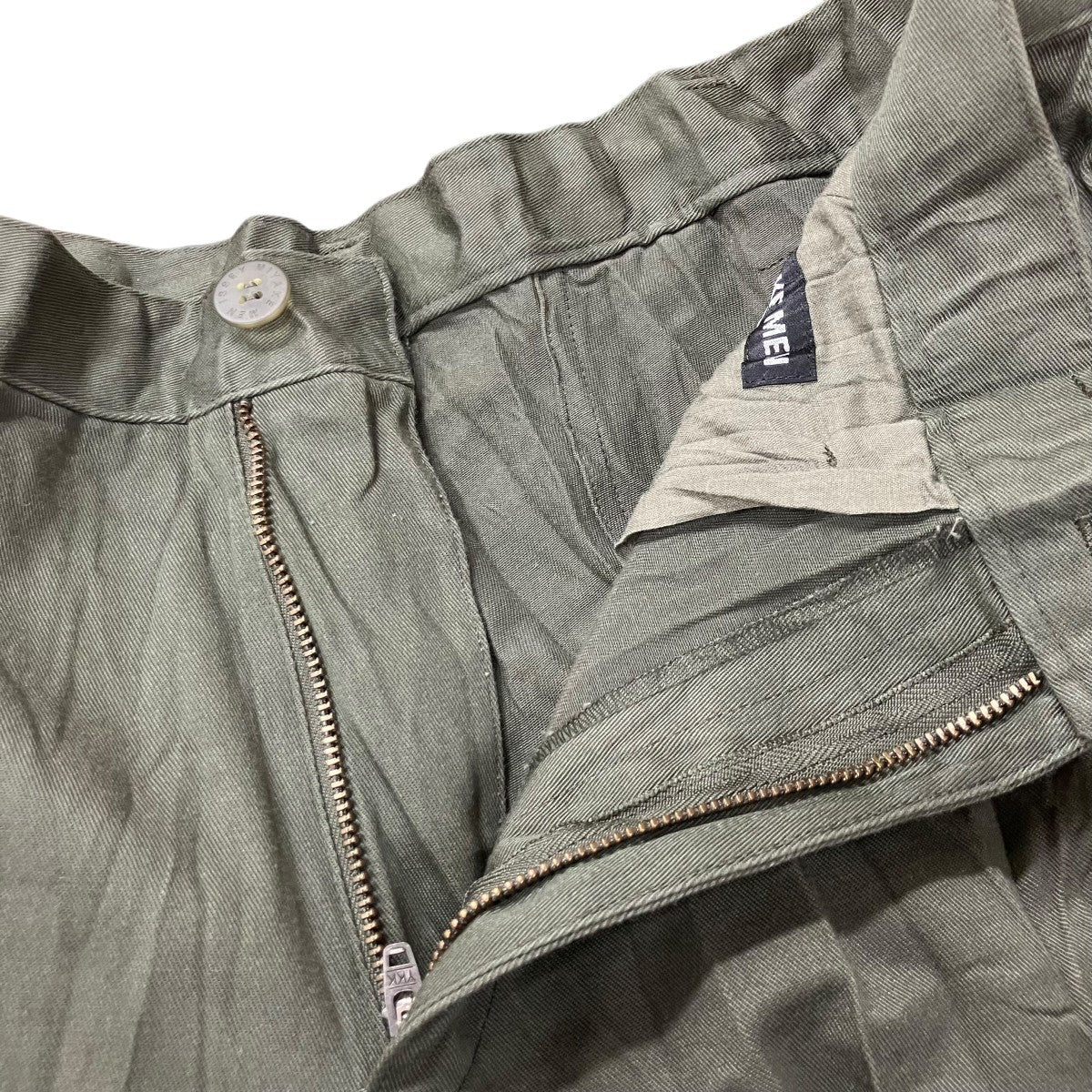ISSEY MIYAKE MEN シワ加工パンツ 古着・中古-5枚目のアイテム画像