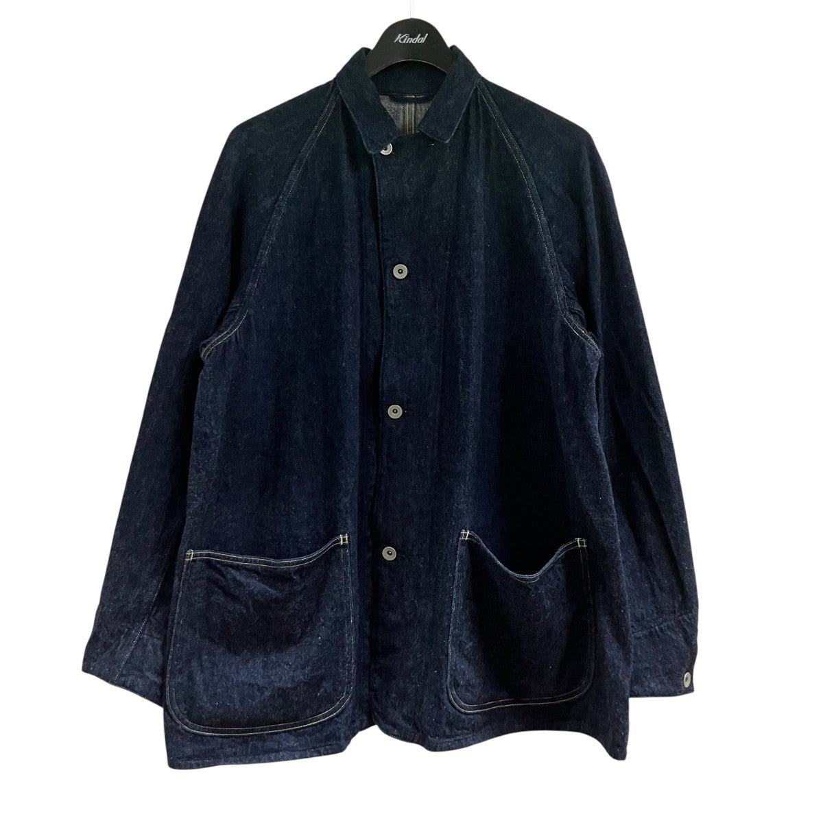 COMOLI デニムワークジャケット 古着・中古-1枚目のアイテム画像