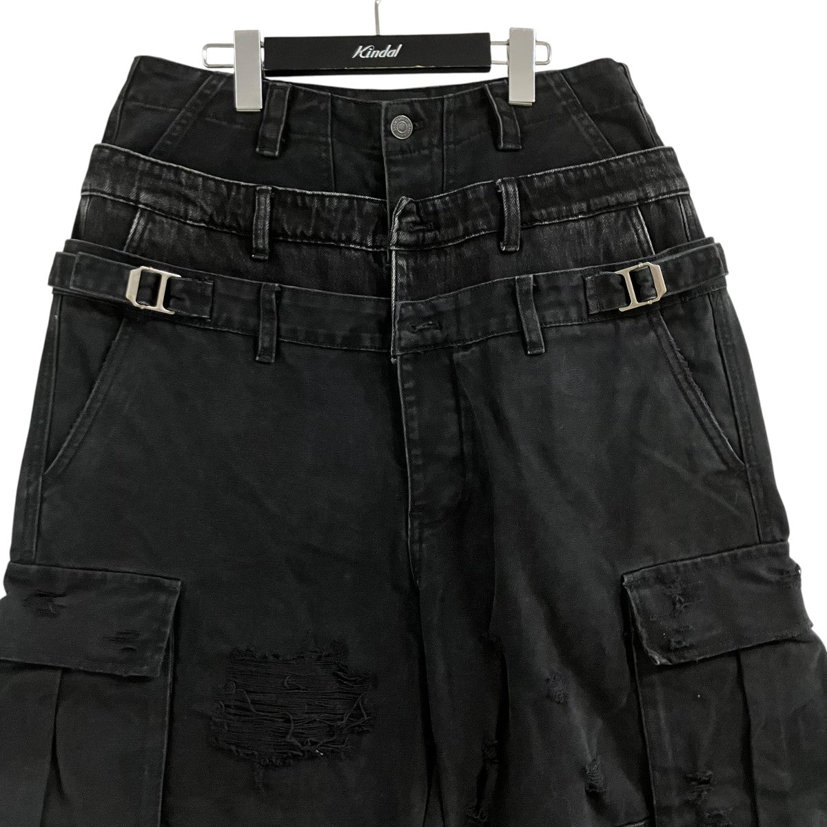 GOJOY JINNI 3レイヤードパンツ 古着・中古-2枚目のアイテム画像