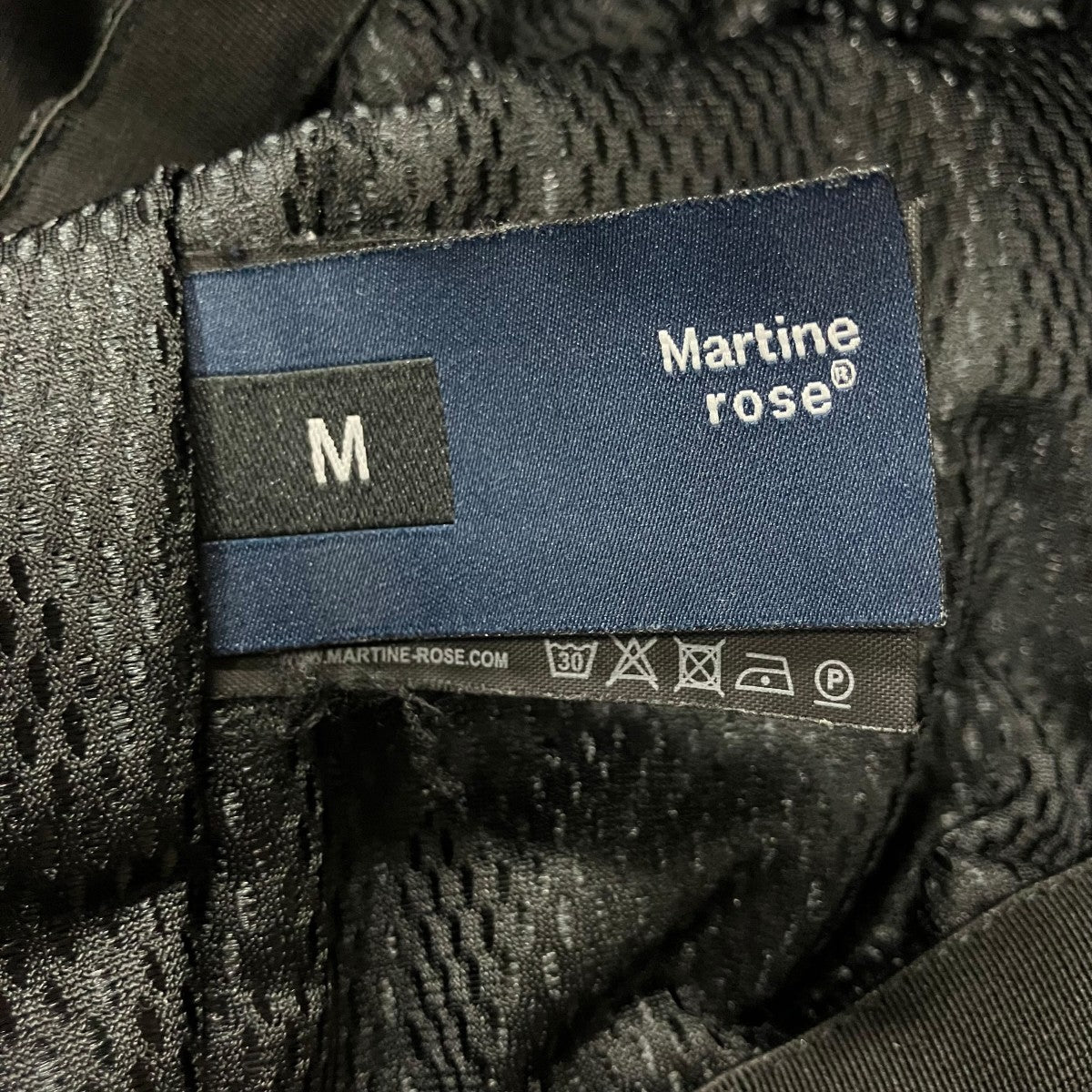 Martine rose(マーティンローズ) トラックジャケット ブラック サイズ