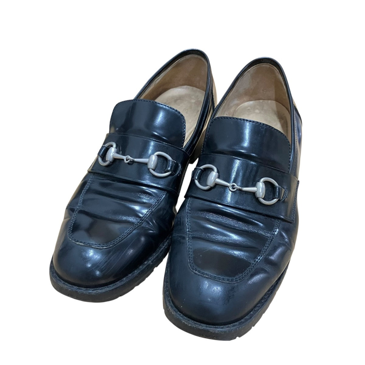GUCCI ヒールビットローファー 古着・中古-1枚目のアイテム画像