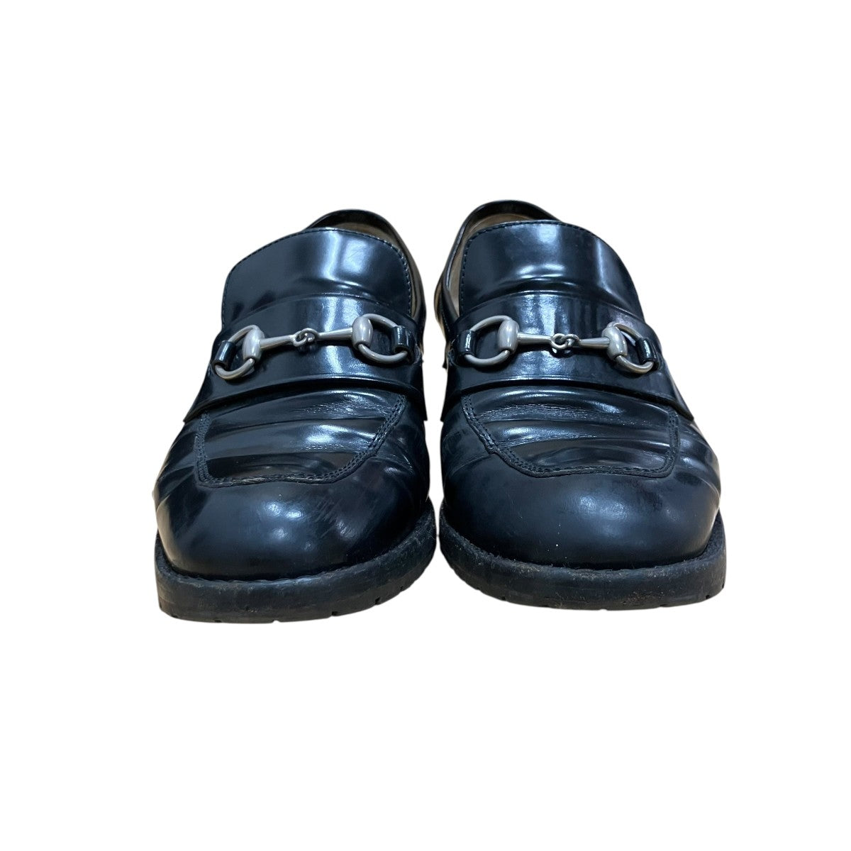 GUCCI ヒールビットローファー 古着・中古-2枚目のアイテム画像