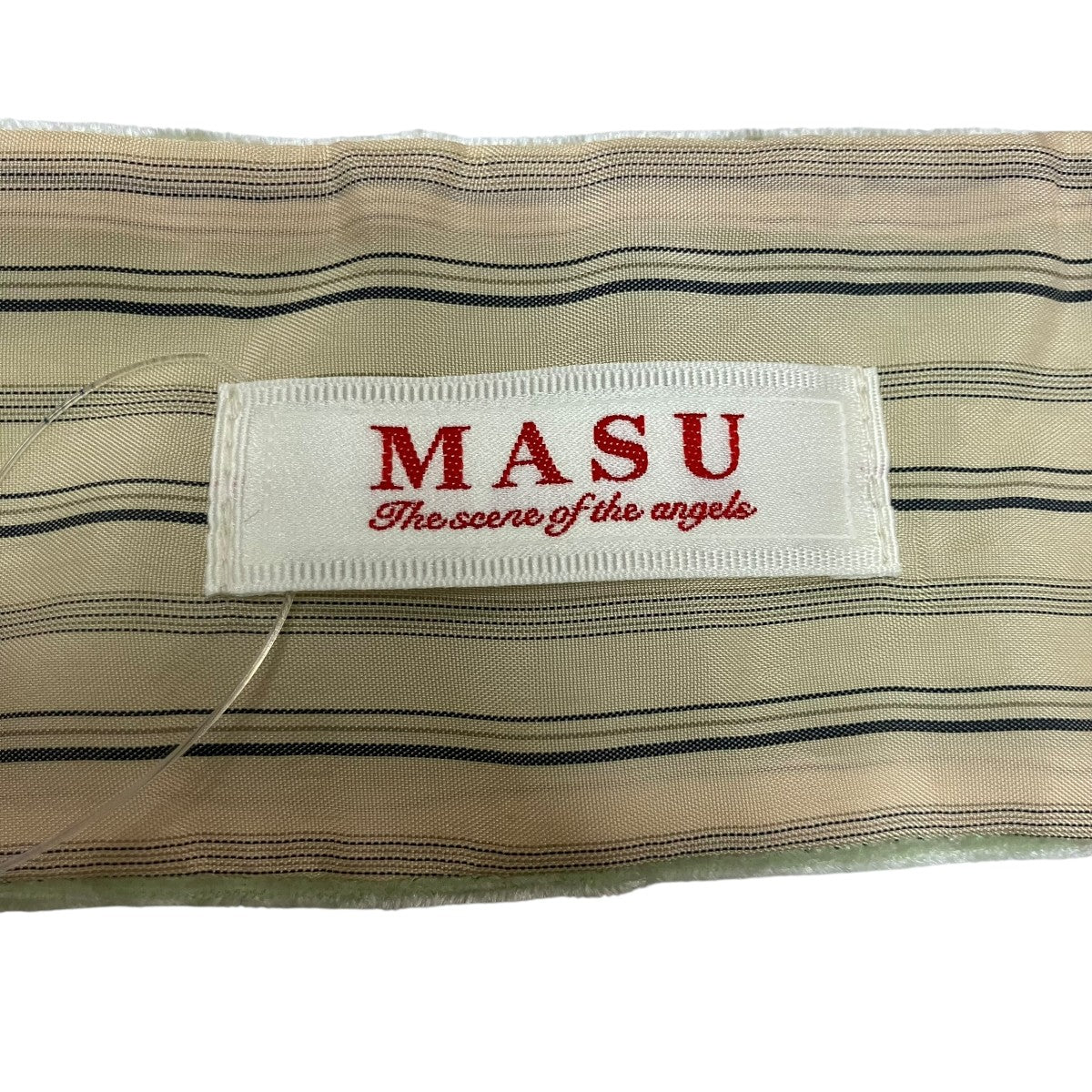 MASU ベロアスカーフ 古着・中古-5枚目のアイテム画像