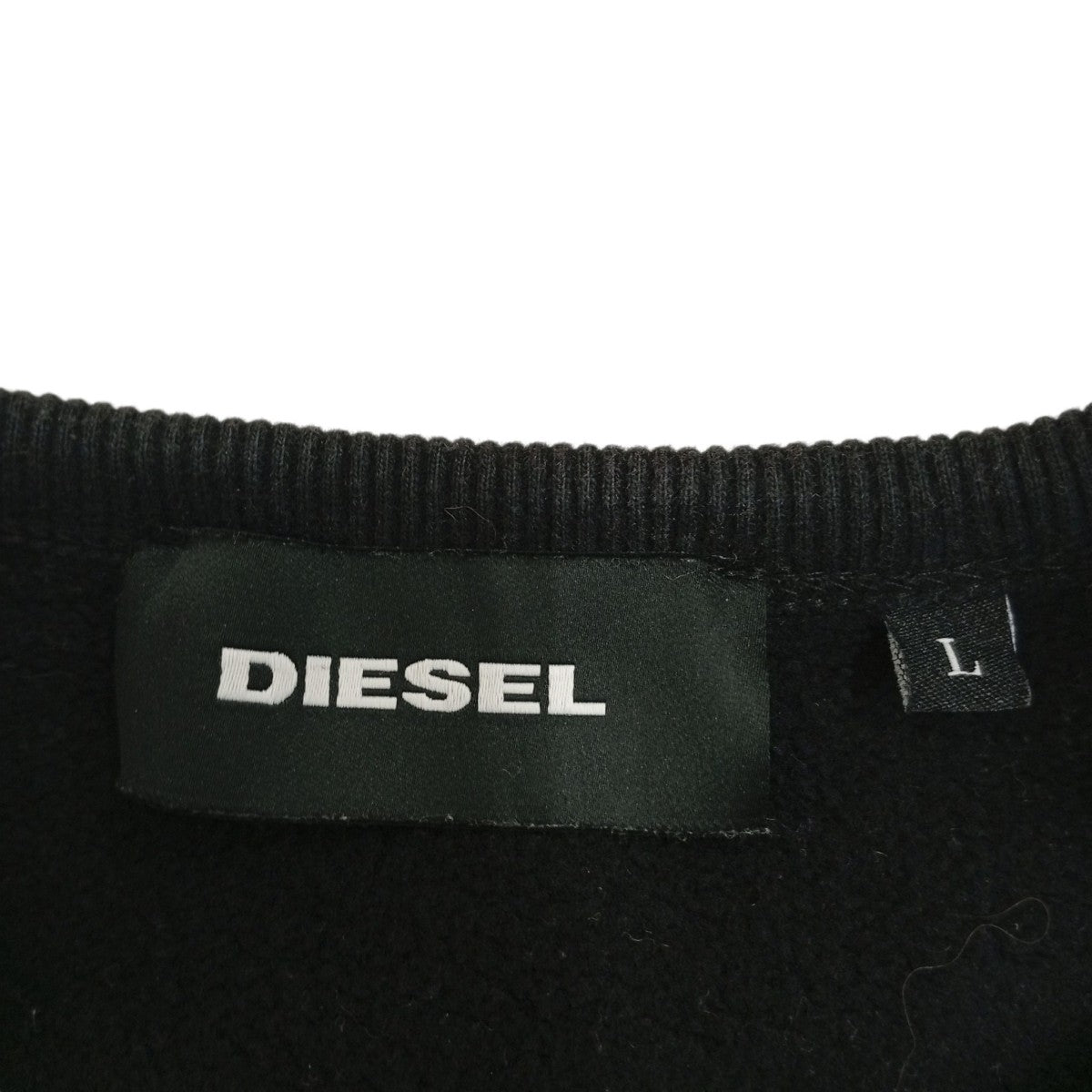 DIESEL ロゴスウェットトレーナー 古着・中古-3枚目のアイテム画像