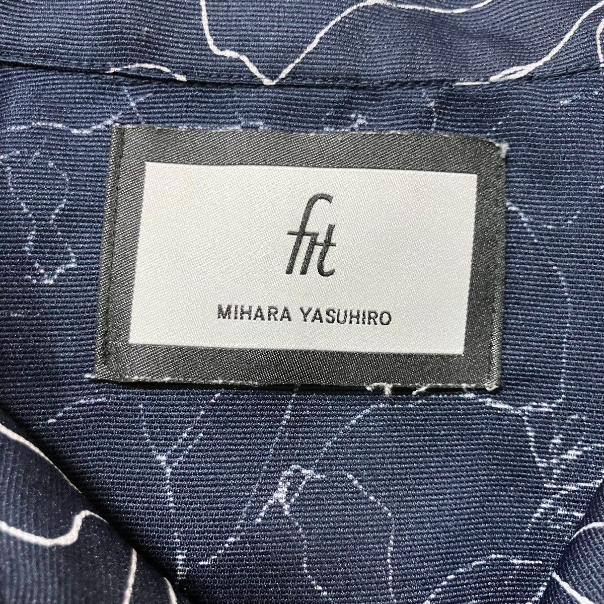 FIT MIHARA YASUHIRO オープンカラーシャツ 古着・中古-5枚目のアイテム画像