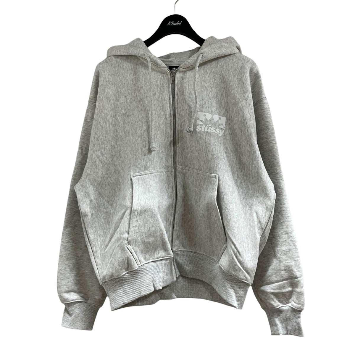stussy 裏起毛ジップアップパーカー 古着・中古-1枚目のアイテム画像