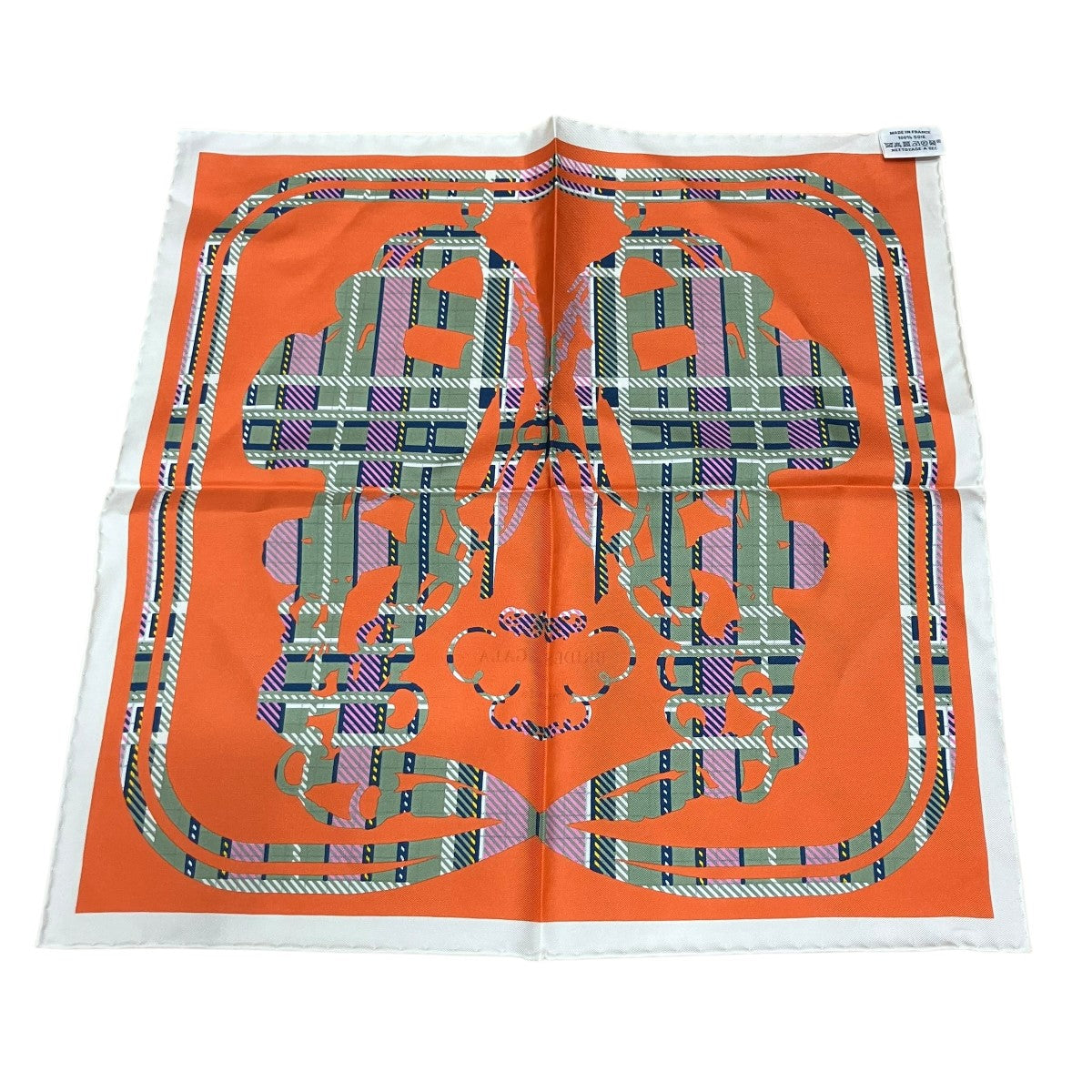 HERMES ブリッド・ドゥ・ガラ シルクスカーフ 古着・中古-3枚目のアイテム画像