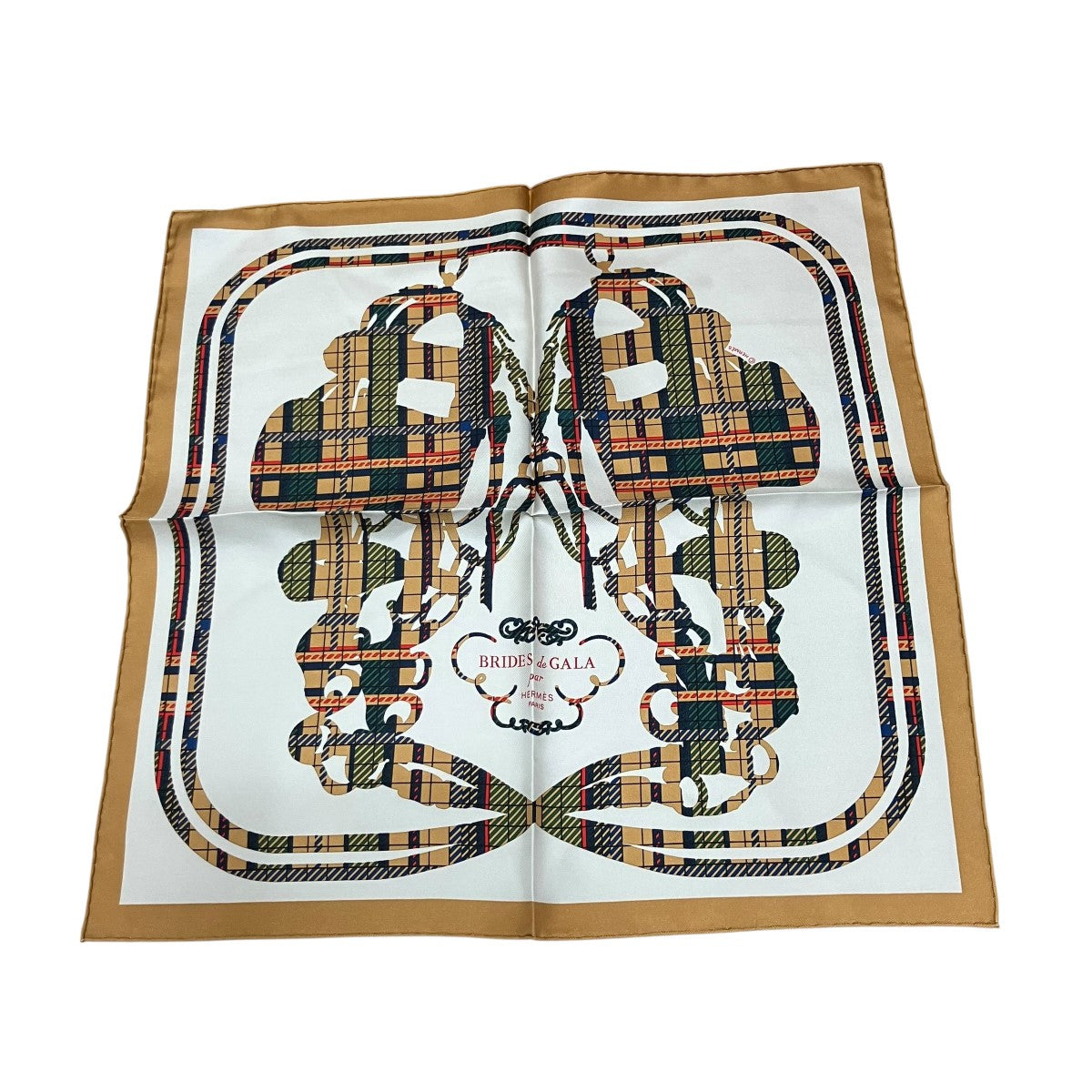HERMES ブリッド・ドゥ・ガラ シルクスカーフ 古着・中古-2枚目のアイテム画像