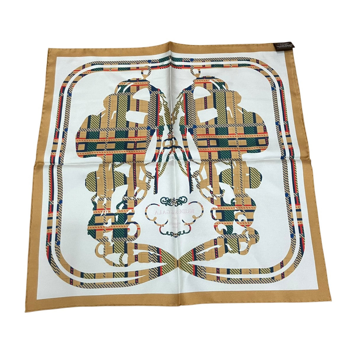 HERMES ブリッド・ドゥ・ガラ シルクスカーフ 古着・中古-3枚目のアイテム画像
