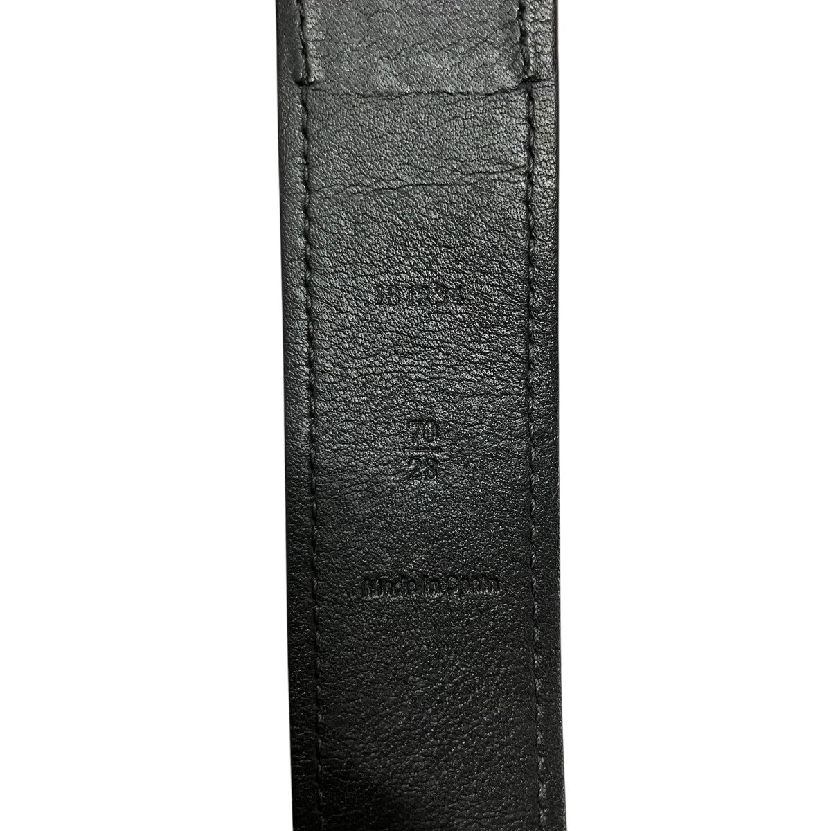 LOEWE ロゴエンボスレザーベルト 古着・中古-7枚目のアイテム画像