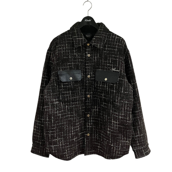 AMIRI(アミリ) ツイードパデッドオーバーシャツジャケット