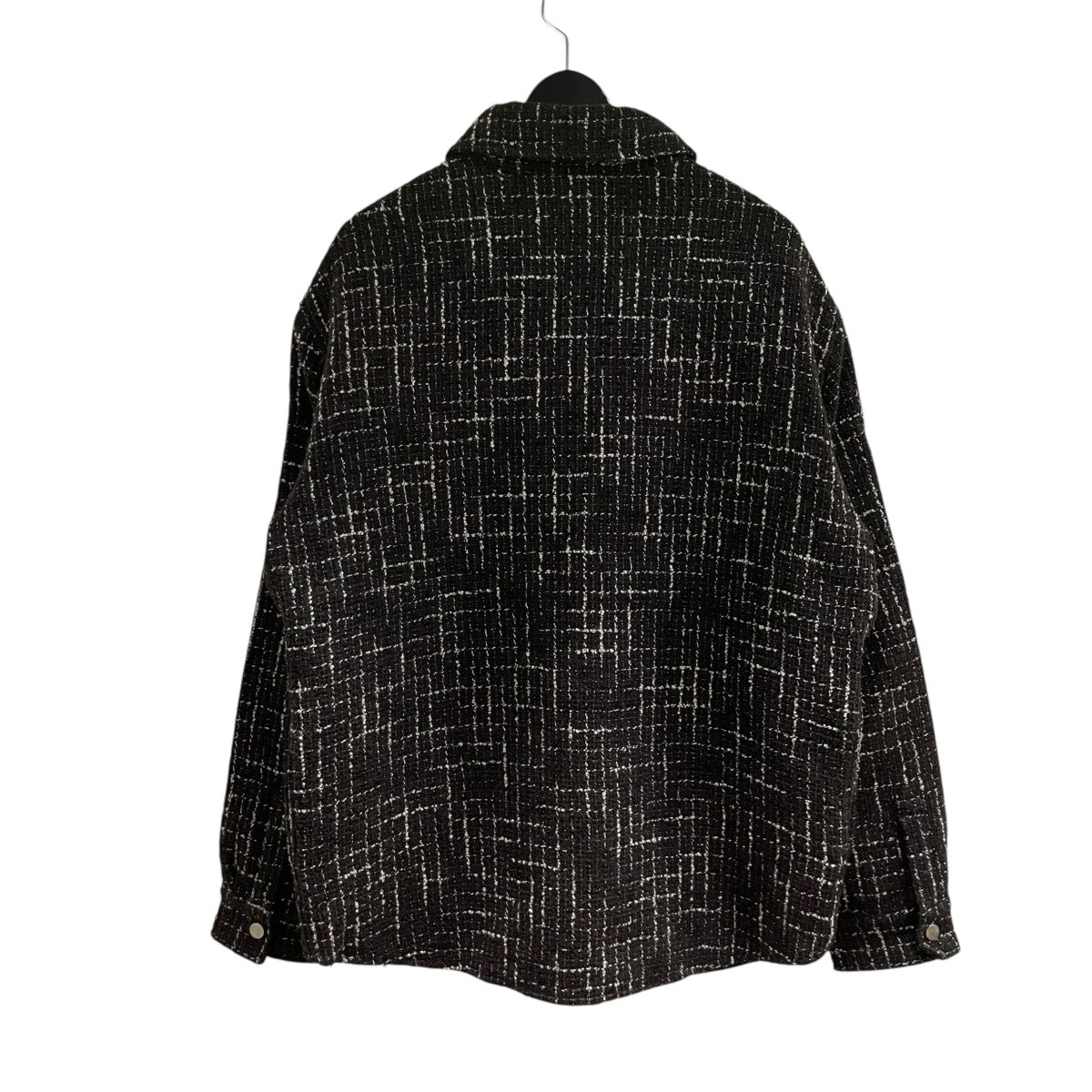 AMIRI ツイードパデッドオーバーシャツジャケット 古着・中古-3枚目のアイテム画像