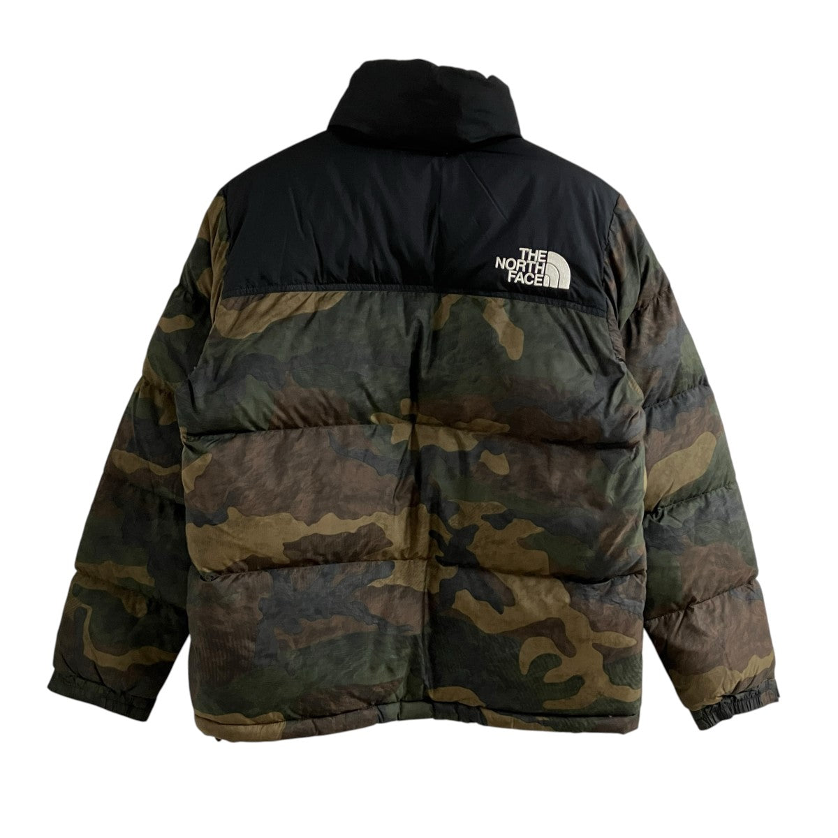 THE NORTH FACE カモフラヌプシダウンジャケット 古着・中古-3枚目のアイテム画像