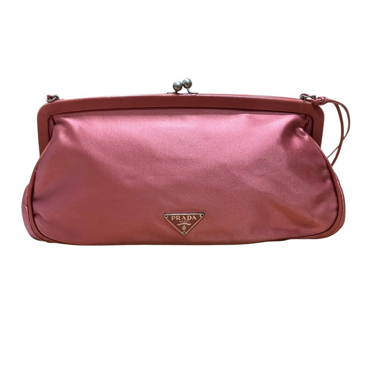 PRADA がま口ポーチ 古着・中古-2枚目のアイテム画像