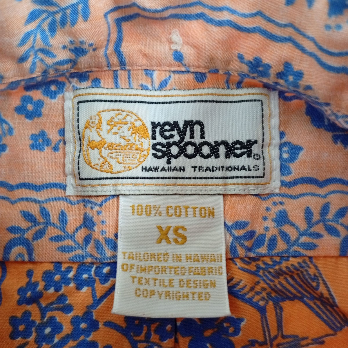 reyn spooner 長袖アロハシャツ 古着・中古-3枚目のアイテム画像