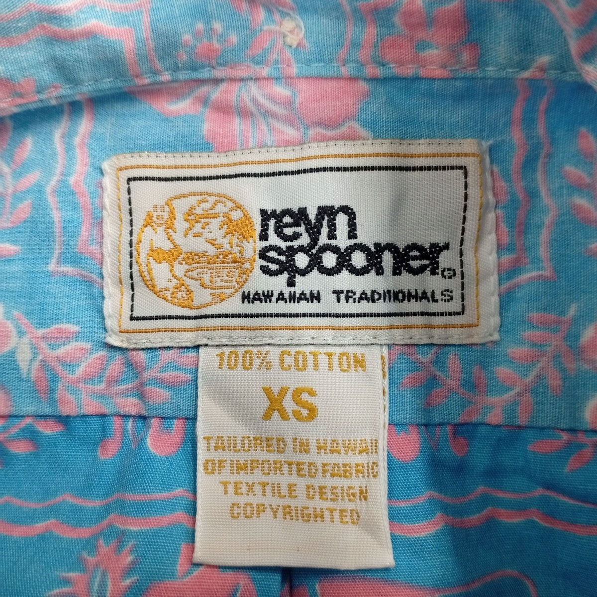 reyn spooner 長袖アロハシャツ 古着・中古-4枚目のアイテム画像