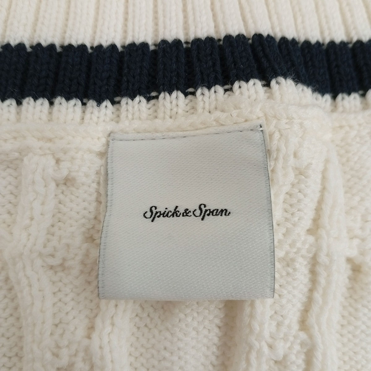 Spick and Span ニットベスト23-080-200-7000-1-0 古着・中古-3枚目のアイテム画像