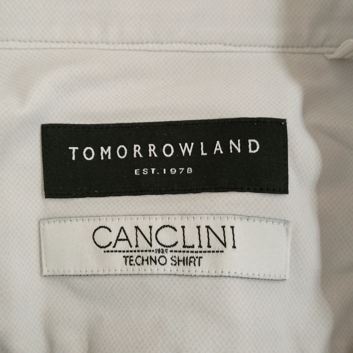TOMORROW LAND×CANCLINI 25SSワイドスプレッドカラー ハーフスリーブ半袖シャツ61-05-52-05702 古着・中古-5枚目のアイテム画像