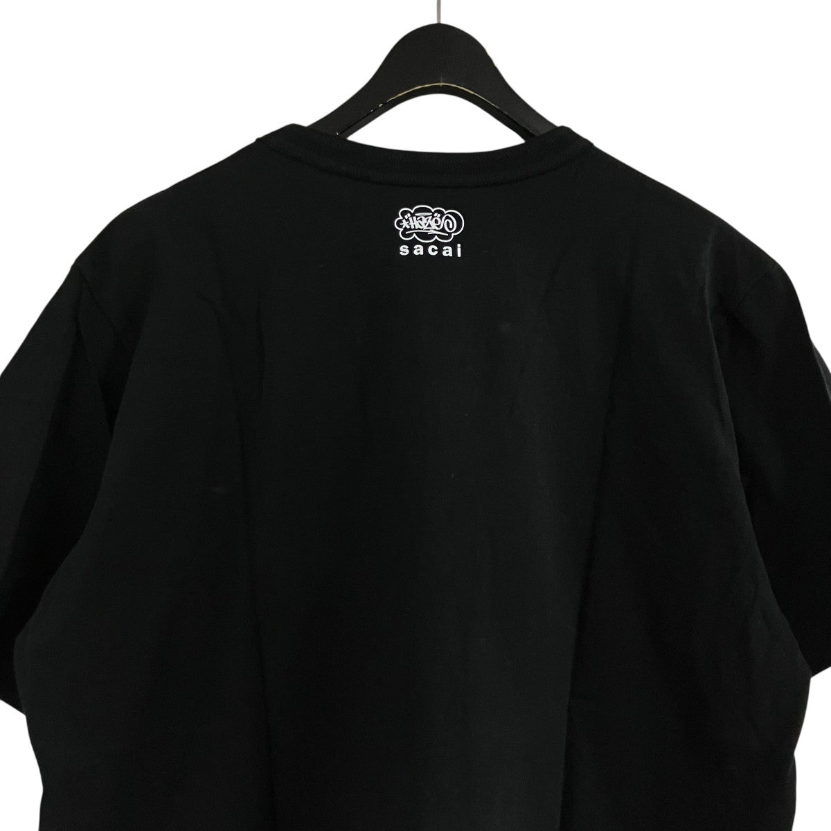 sacai ロゴ刺しゅうTシャツ 古着・中古-4枚目のアイテム画像
