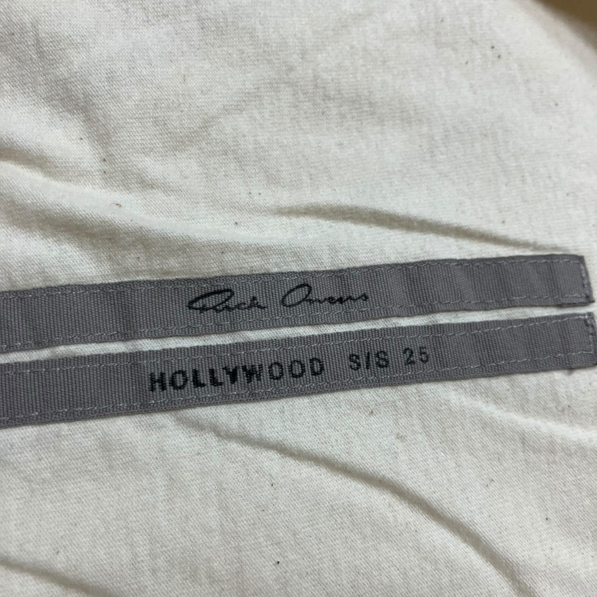 RICK OWENS VネックTシャツ 古着・中古-6枚目のアイテム画像