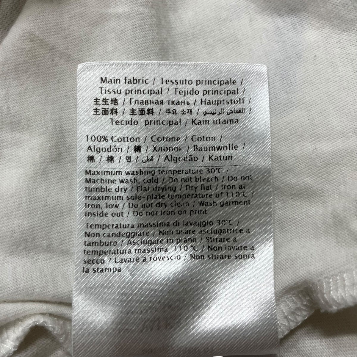 VALENTINO ロゴ半袖Tシャツ 古着・中古-8枚目のアイテム画像
