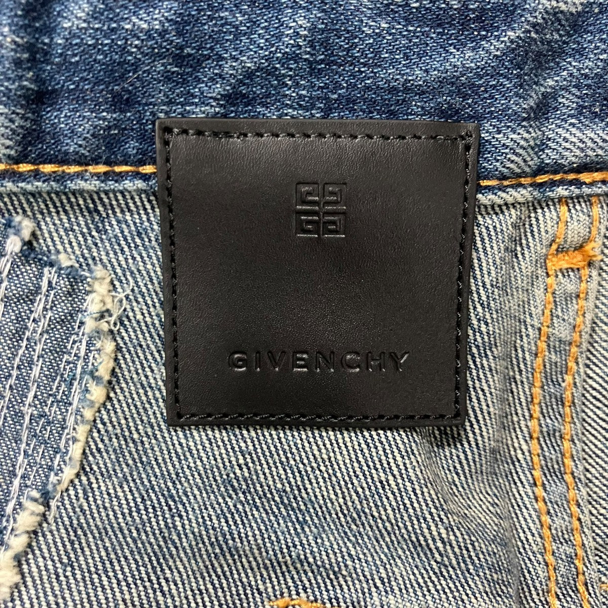 GIVENCHY モールスキンデストロイ加工デニムパンツ 古着・中古-6枚目のアイテム画像
