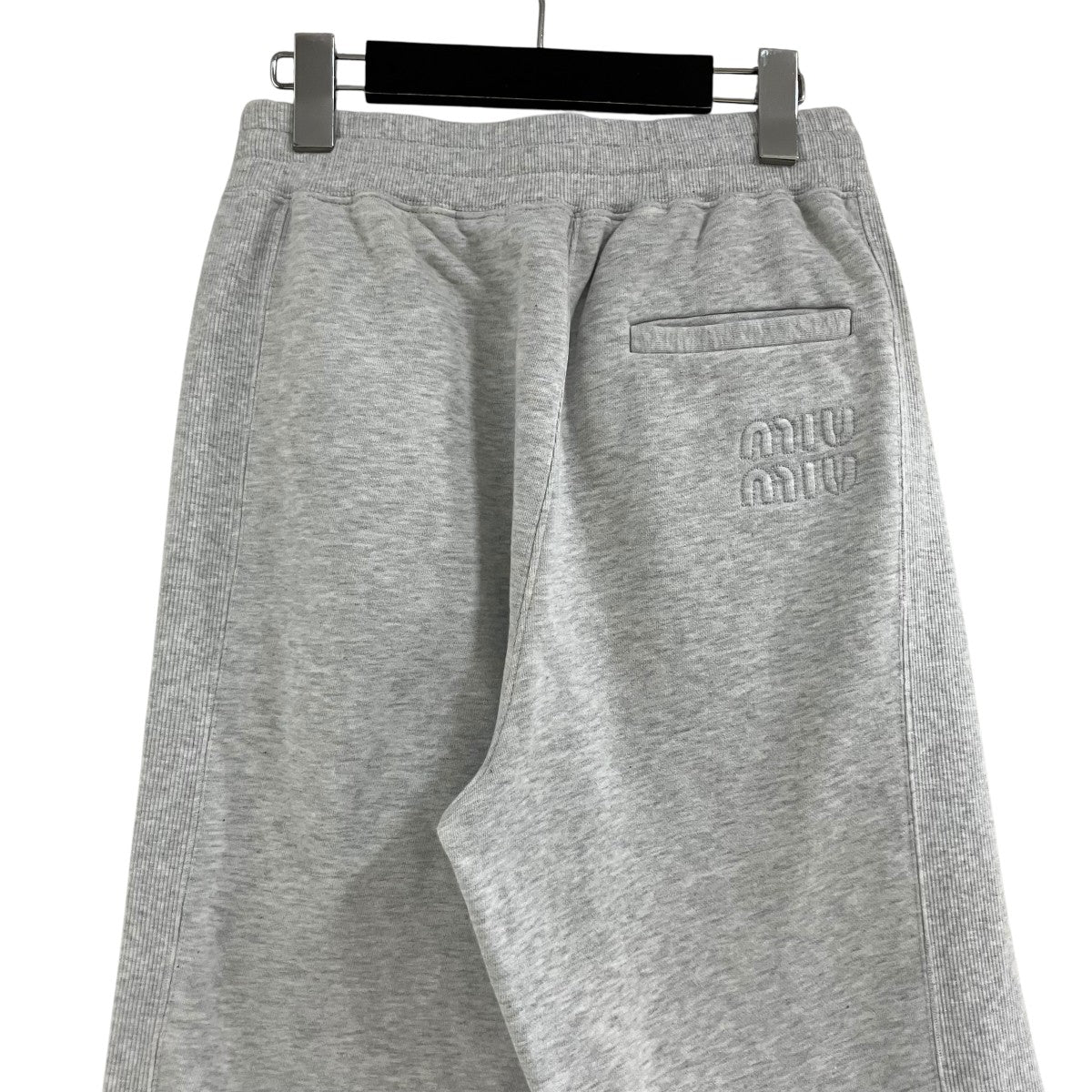 MIU MIU ロゴスウェットパンツ 古着・中古-4枚目のアイテム画像
