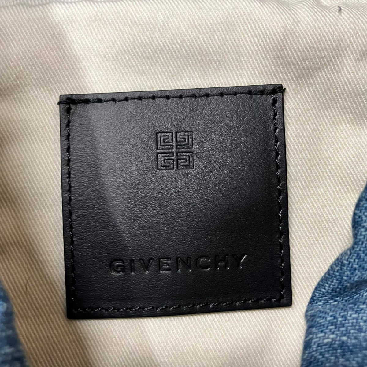 GIVENCHY デニムベスト 古着・中古-5枚目のアイテム画像