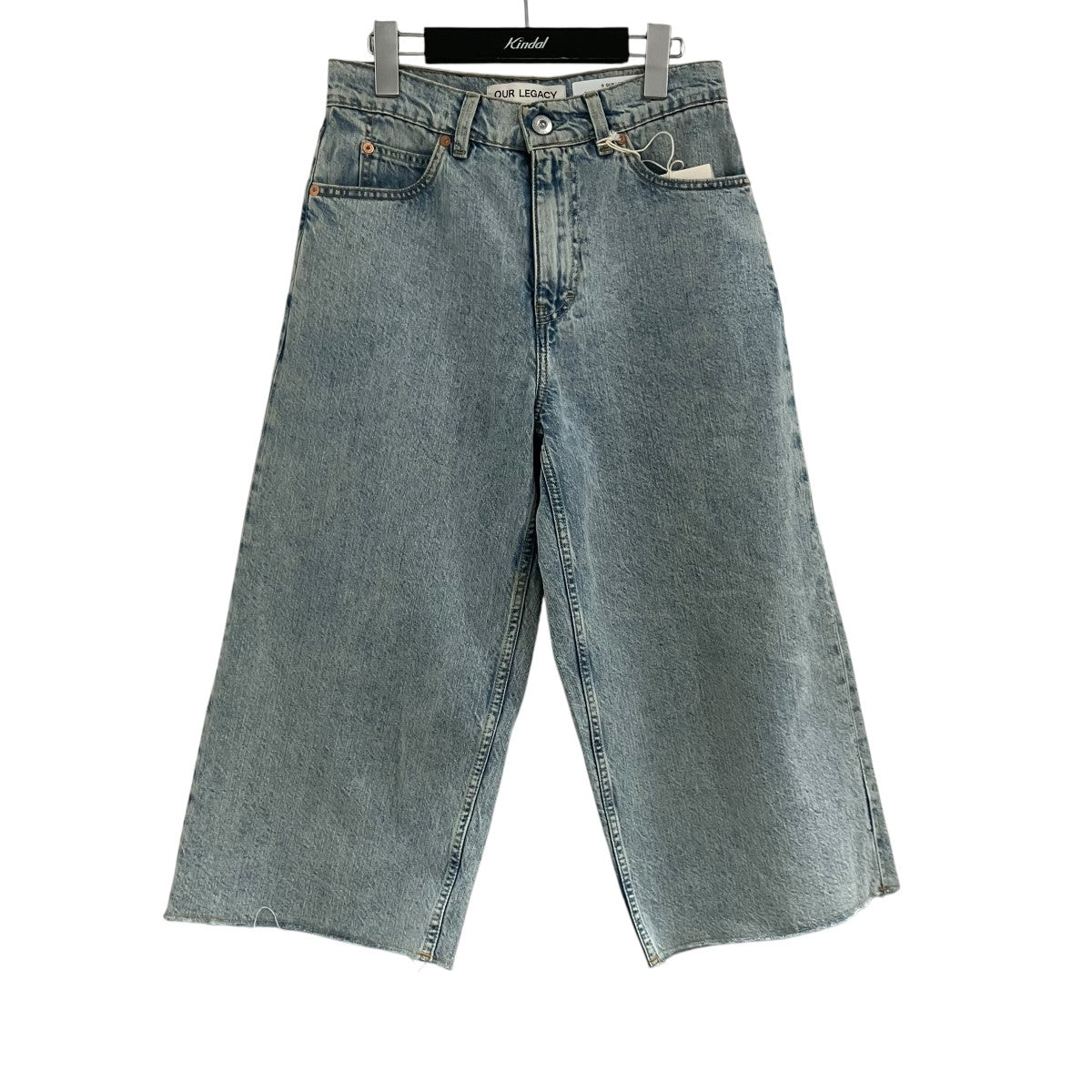 OUR LEGACY ハーフカットデニムパンツ 古着・中古-1枚目のアイテム画像