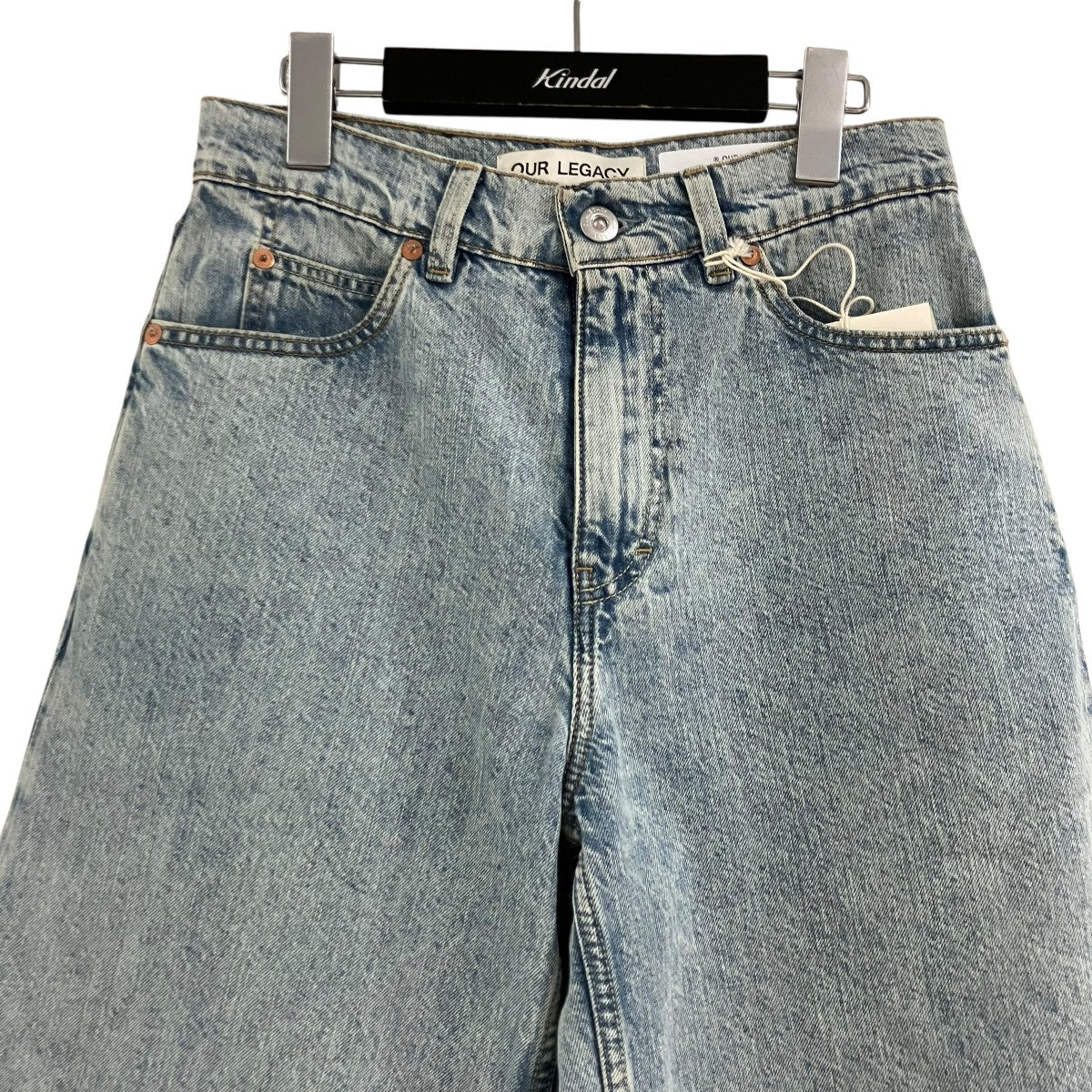 OUR LEGACY ハーフカットデニムパンツ 古着・中古-2枚目のアイテム画像