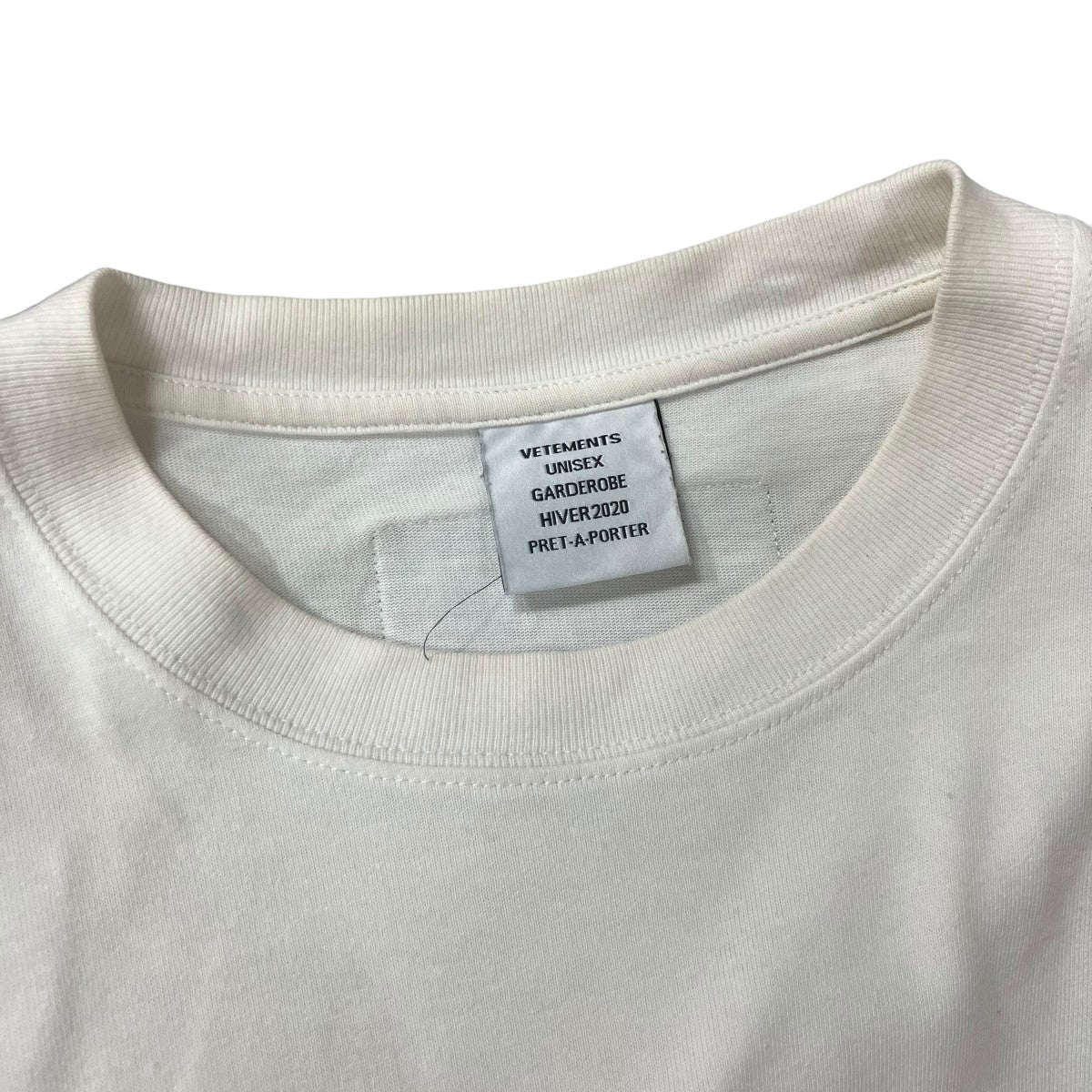 vetement アトリエバックパッチオーバーサイズ半袖Tシャツ 古着・中古-5枚目のアイテム画像