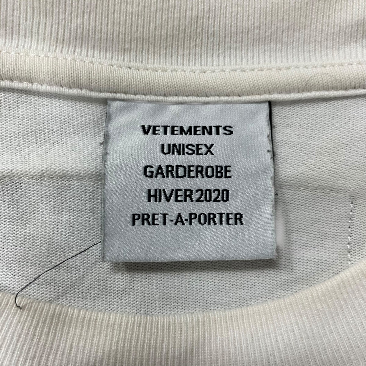 vetement アトリエバックパッチオーバーサイズ半袖Tシャツ 古着・中古-6枚目のアイテム画像